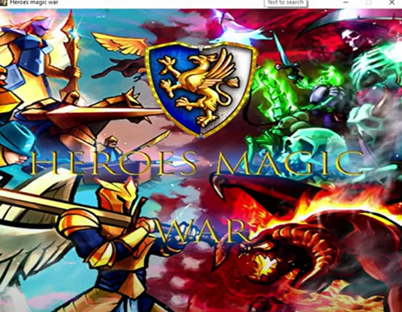 Simulation Du Jeu Heroes Magic War En Graphique 2D